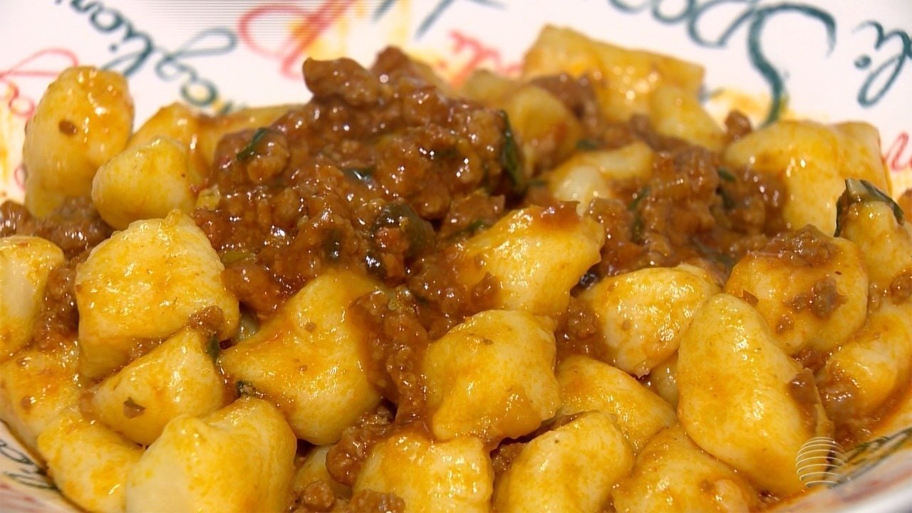 Nhoque De Batata E Carne Moída Mais Receita Bônus Uma Delicia Veja 4723