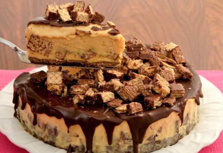 Torta de Bis gelada deliciosa