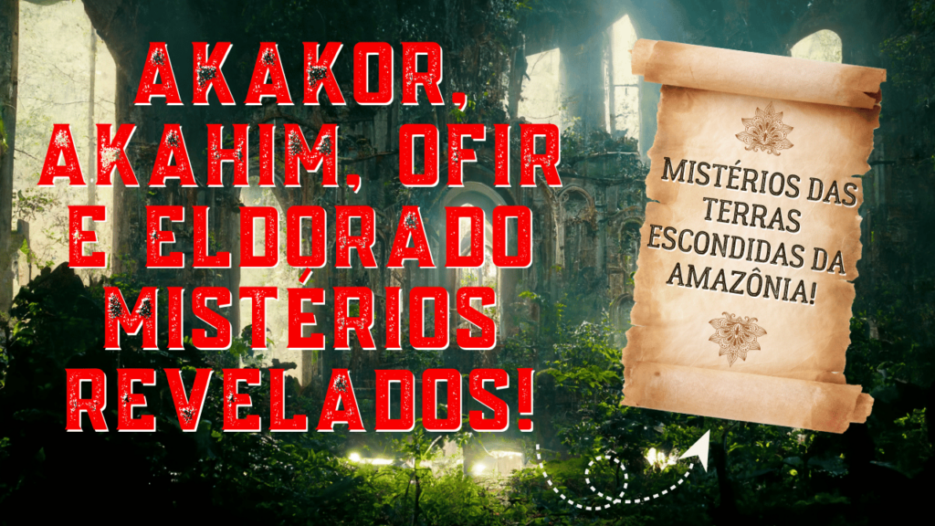Akakor, Akahim, Ofir e Eldorado Mistérios Revelados das Terras Misteriosas da Amazônia